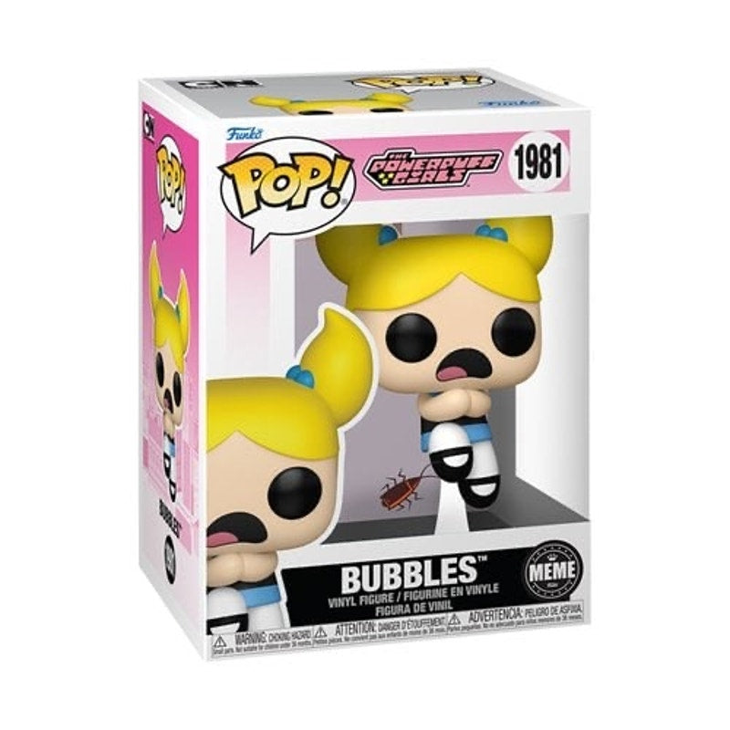 Powerpuff Girls Bubbles Pop! Meme With Roach Funko Pop! Vinyl Figure #1981