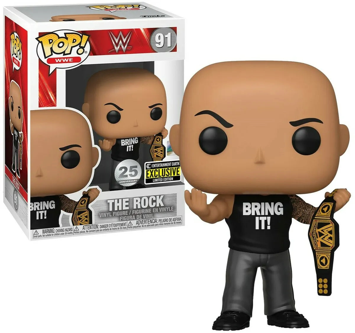 Funko Pop WE The Rock 91