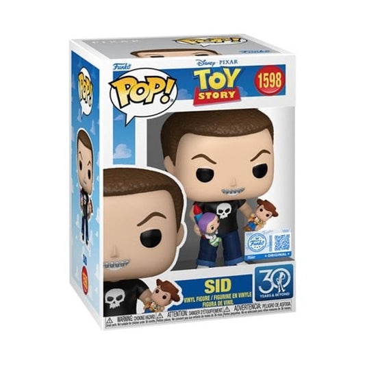 Toy Story 30th Anniversary Sid with Buzz Lightyear and Woody Funko Pop! Vinyl Figure #1598 - Specialty