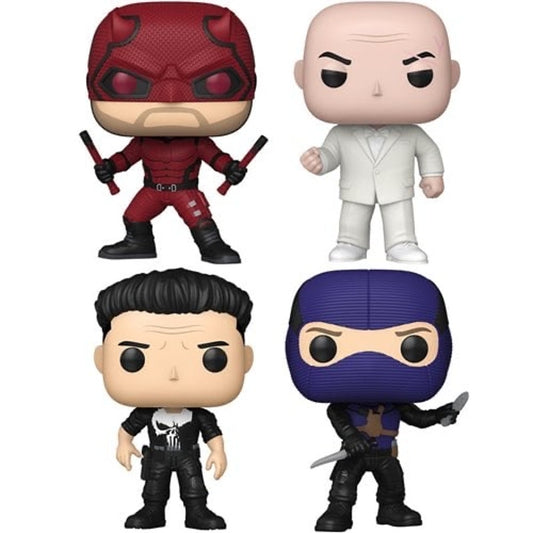 Daredevil: Born Again Funko Pop! Bundle of 4 daredevil punisher kingpin