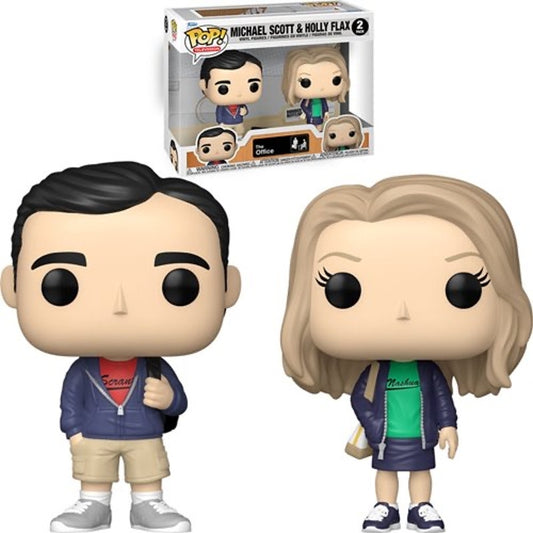 The Office Michael Scott & Holly Flax Funko Pop! Vinyl Figure 2-Pack