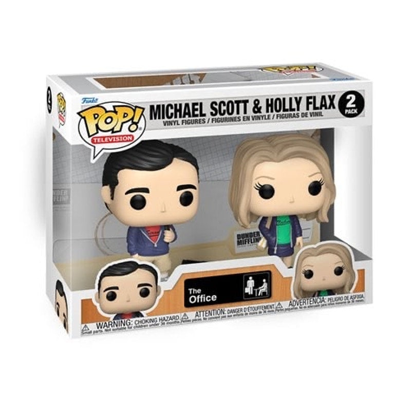 The Office Michael Scott & Holly Flax Funko Pop! Vinyl Figure 2-Pack