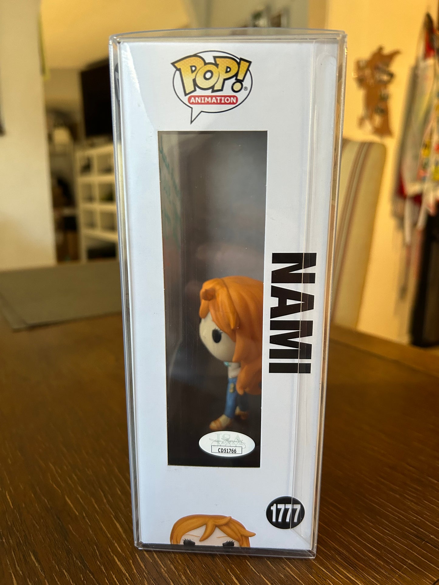 One Piece Nami #1777 (Autographed) Poster Funko Pop
