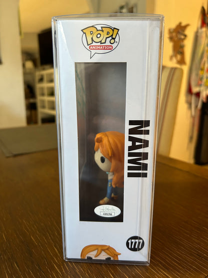 One Piece Nami #1777 (Autographed) Poster Funko Pop