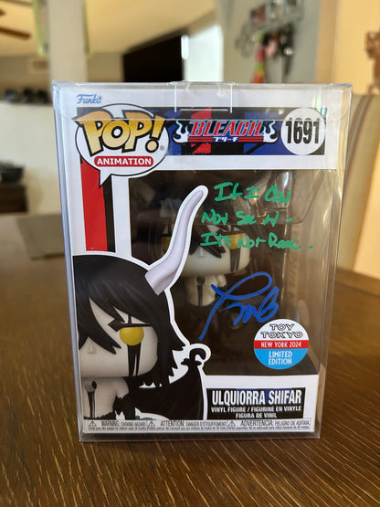 Bleach Toy Tokyo Exclusive Ulquiorra #1691 (Autographed) Funko Pop