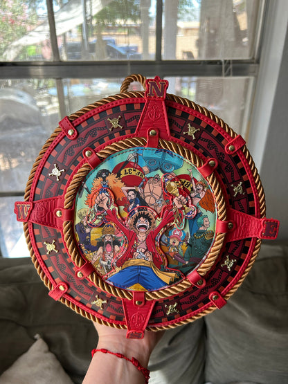 One Piece Compass Loungefly Mini Backpack
