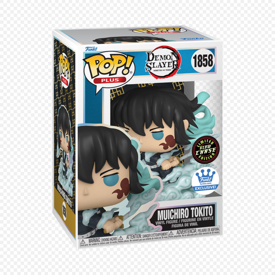 Demon Slayer Muichiro Tokito #1858 Chase Funko Pop