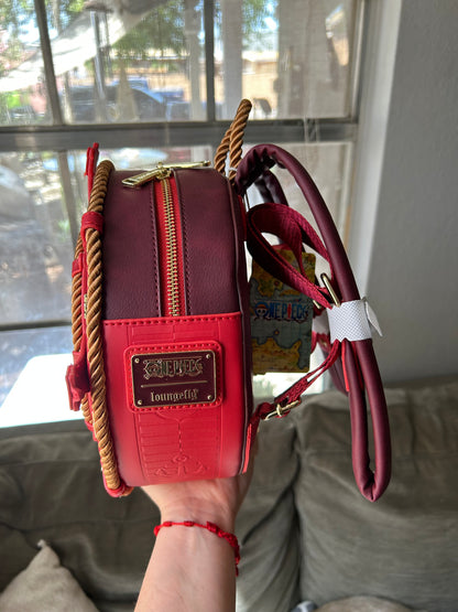 One Piece Compass Loungefly Mini Backpack