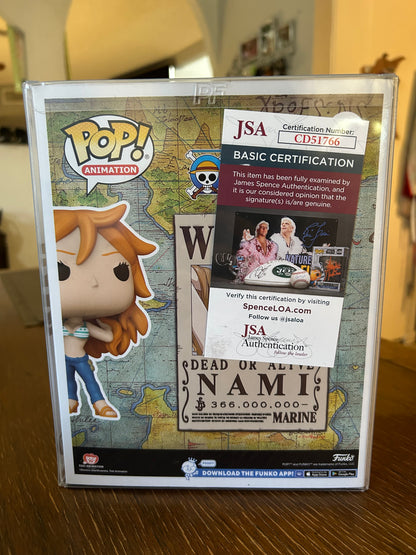 One Piece Nami #1777 (Autographed) Poster Funko Pop