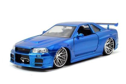 Fast and Furious Brian Skyline GT-R 34 diecast 1:24