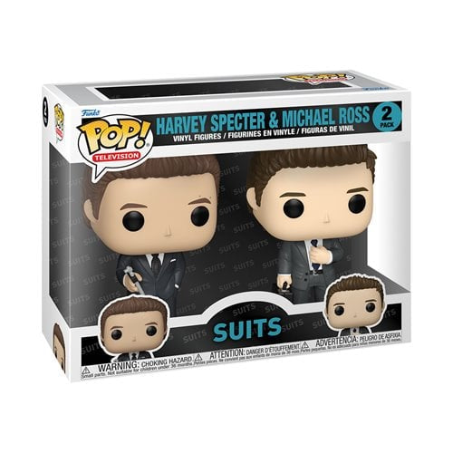 Suits Harvey Specter & Michael Ross 2pack Funko Pop