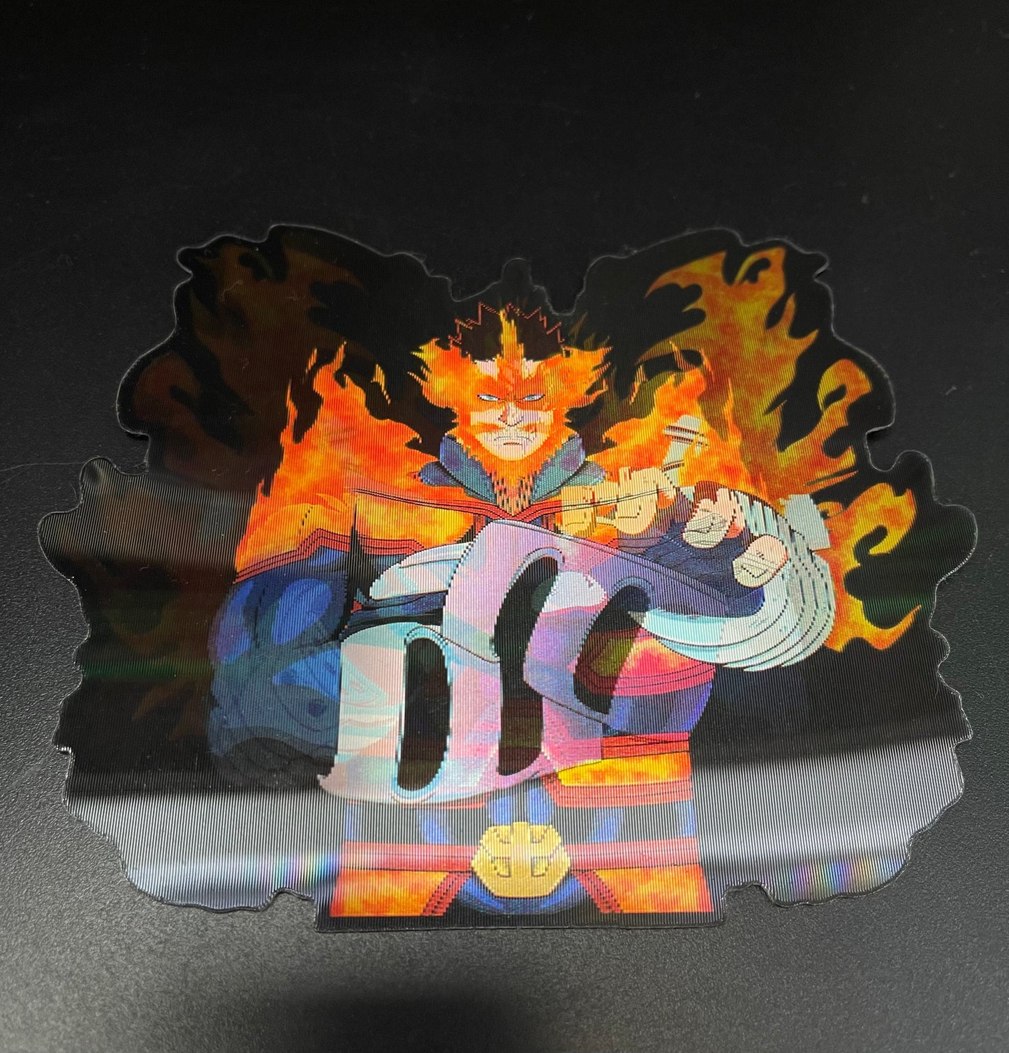 My Hero Academia Endeavor Holographic Sticker