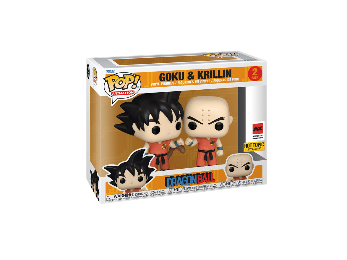 Funko Pop Dragon Ball Z 2 Pack Goku and Krillin