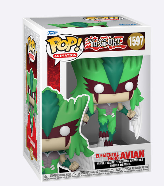 Funko Pop Yugioh Elemental Hero Avian 1597