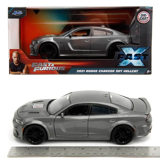 D 2021 Dodge Charger SRT Hellcat Diecast 1:24