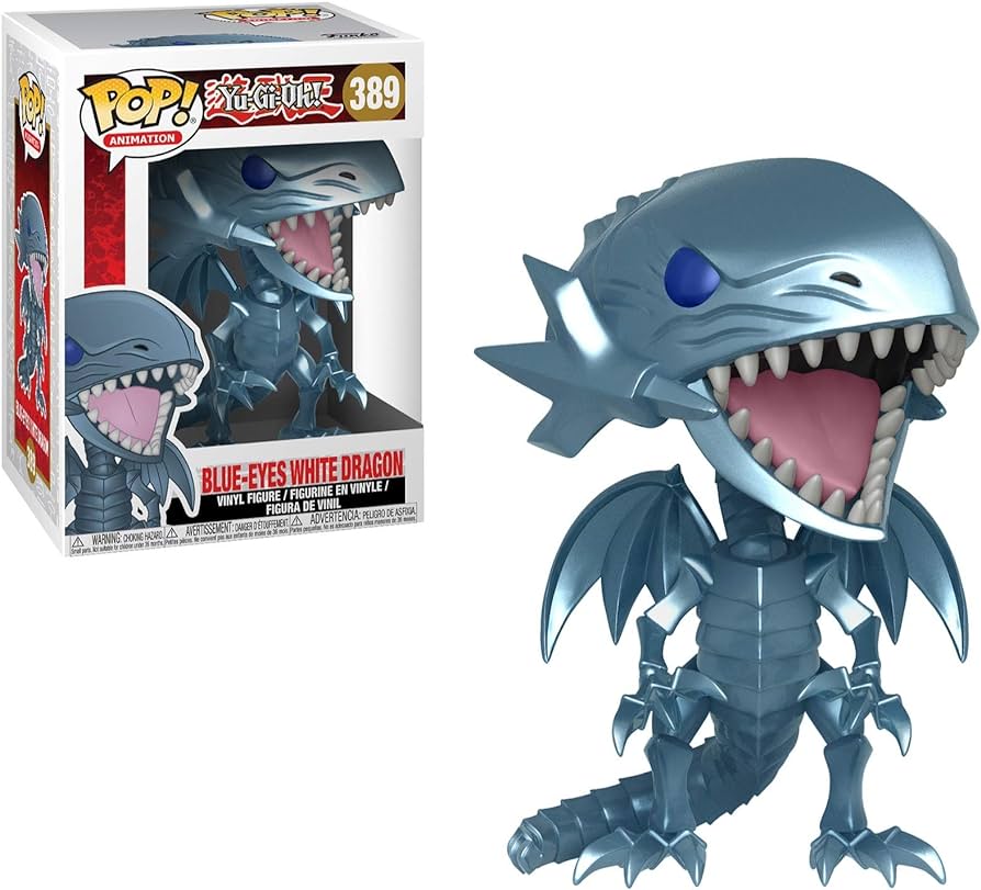 Funko Pop Yu-Gi-Oh! Blue Eyes White Dragon 389