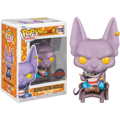 Funko Pop Dragon Ball Super Beerus (Eating Noodles) 1110