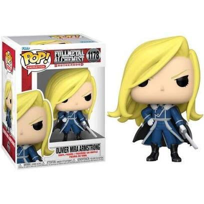 Funko Pop Fullmetal Alchemist Olivier Mira Armstrong 1178