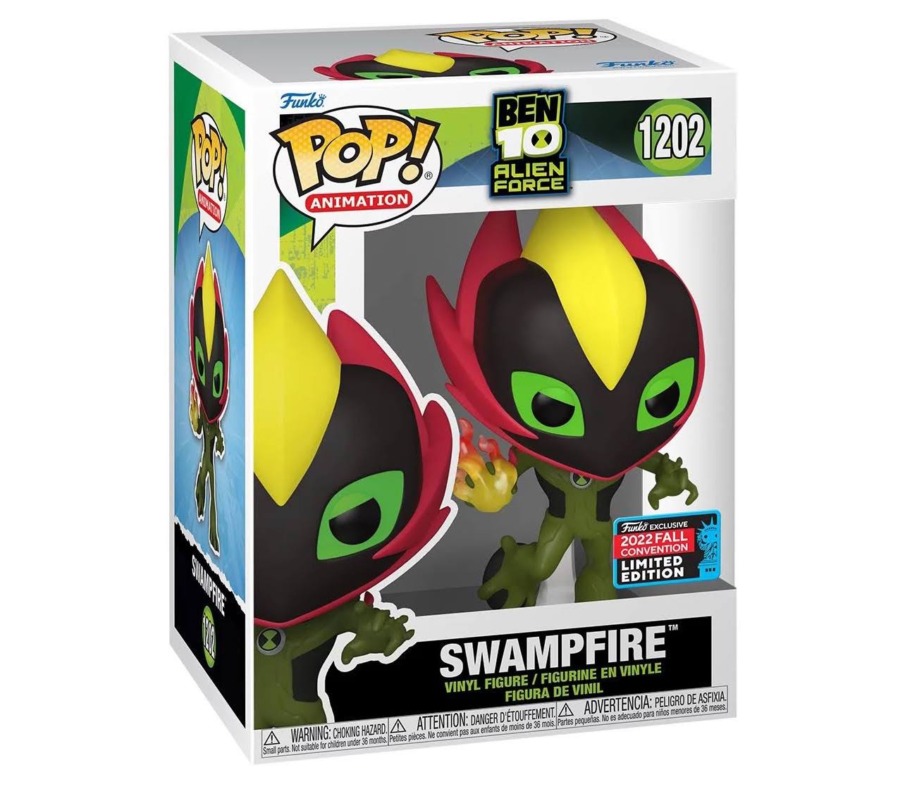 Funko Pop Ben 10 Swampfire 1202