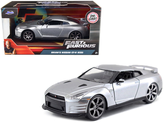 Fast and Furious Brian Nissan GT-R R35 diecast 1:24