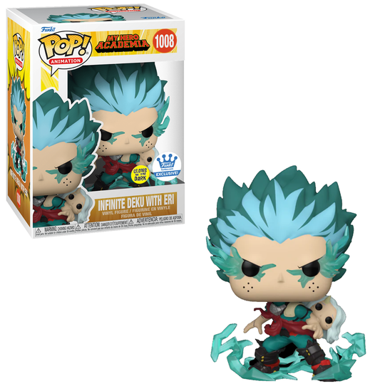 Funko Pop My Hero Academia Infinite Deku with Eri 1008 (Glow in the Dark)