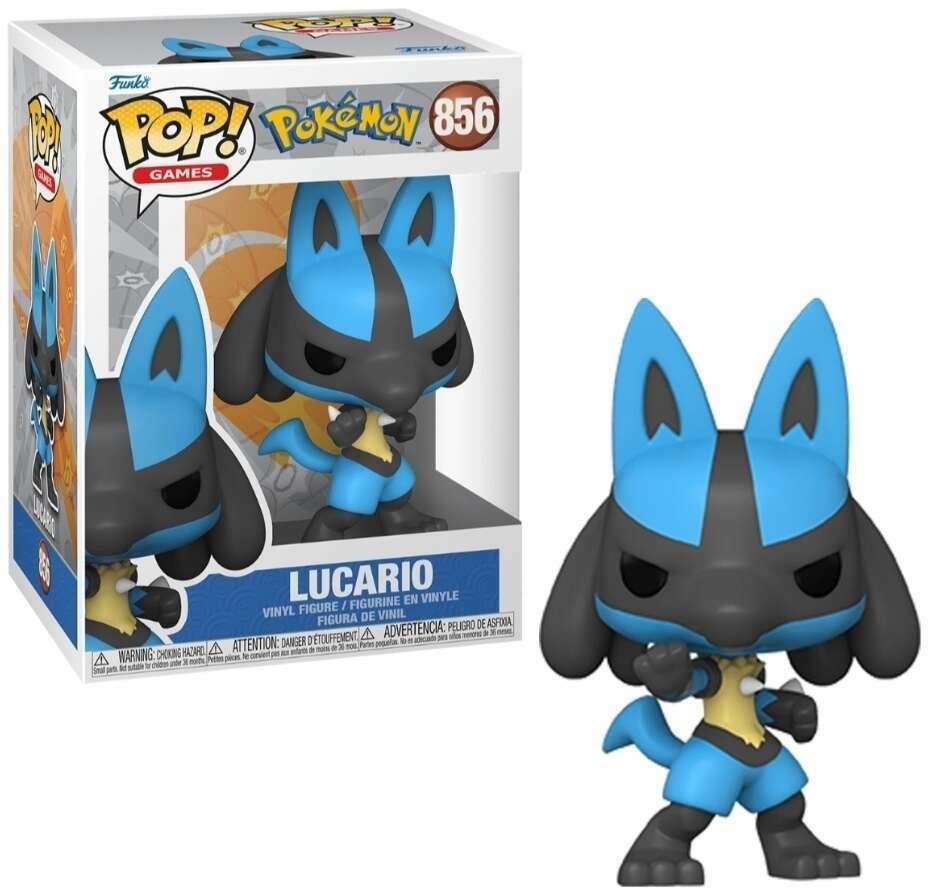 Funko Pop Pokemon Lucario 856