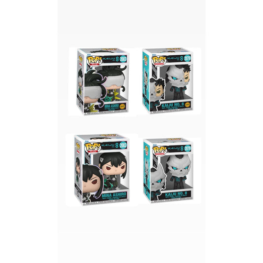 Kaiju no 8 and Mina Ashiro chase bundles Funko Pop