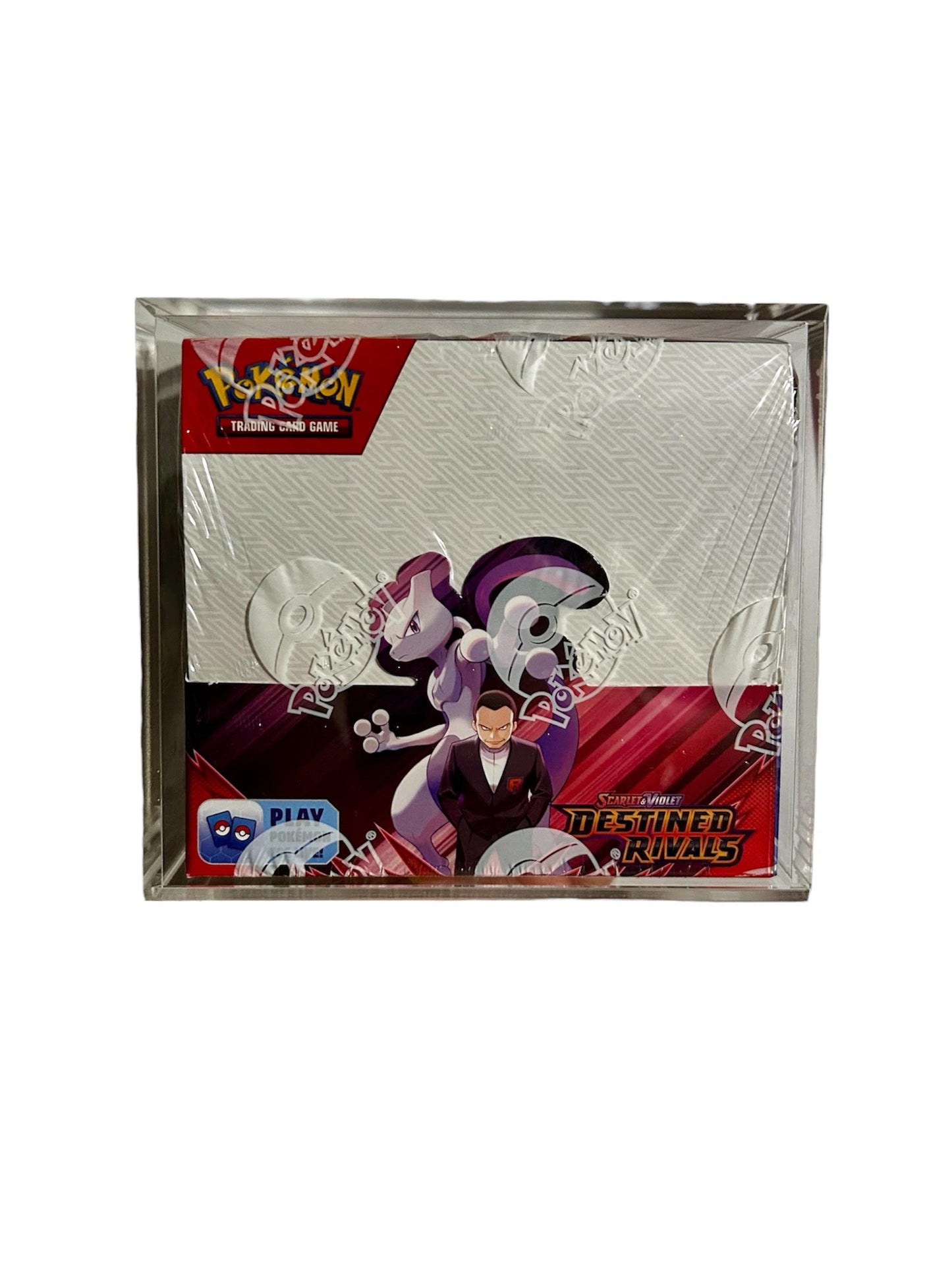 Pokemon Booster Box Acrylic Case